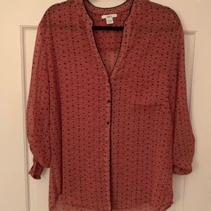 Bar III Large Blouse